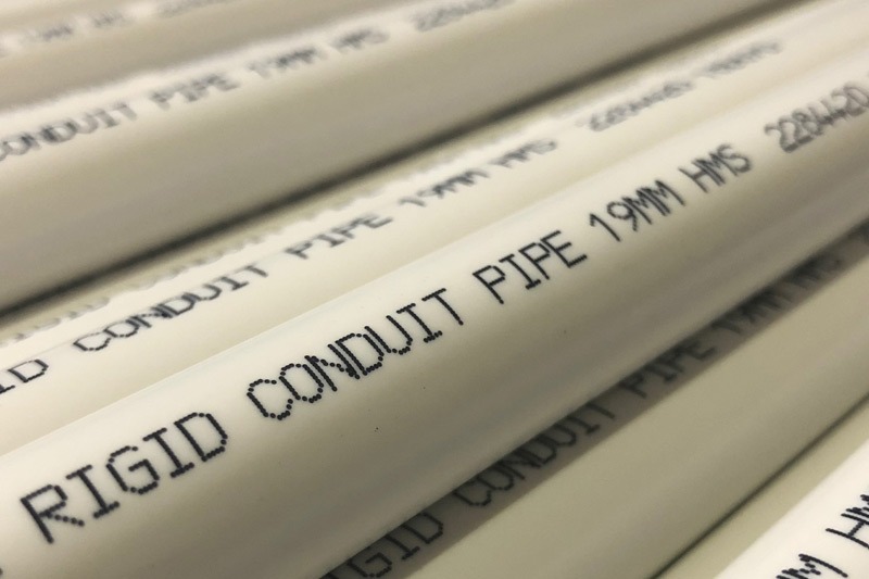 Codificação em cano PVC